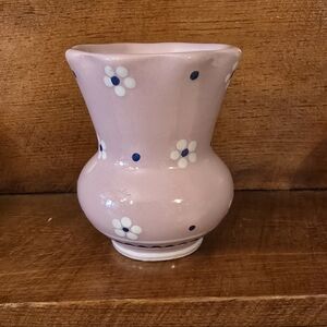 Gmunder Keramik Dirndl Rosa Handpainted